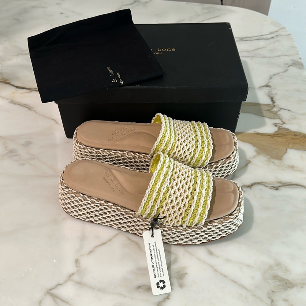 Rag & Bone Logan Slide Size 9 EU Size 39